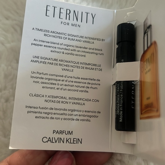 6- sample of ETERNITY & ARMANI Code Perfume and EAU DE TOILETTE For men's - Picture 9 of 12